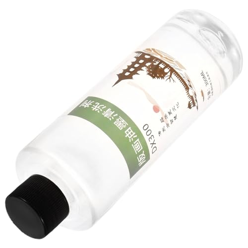 KONTONTY Efficient Pigment Cleaning Tool 300ml Ink Cleaning Agent for Artists Painters and Stamp Users