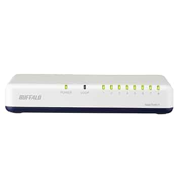Amazon | バッファロー 8ポート スイッチングハブ Giga ギガ