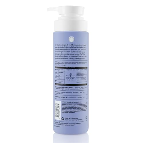Naturium The Booster Hyaluronic Acid Body Wash, Hydrating & Moisturising, with Glycerin & Vitamin B5, 16.9 OZ / 500 ML - Image 2