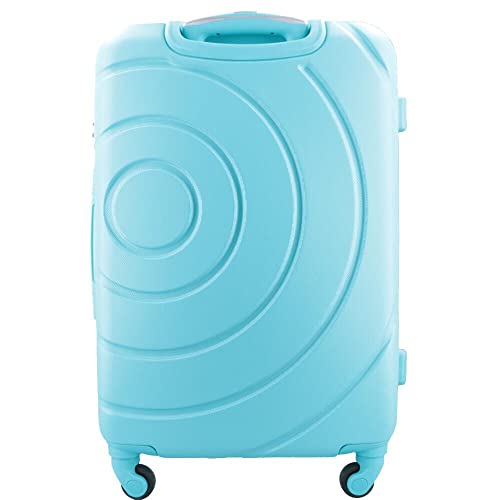 Mala Grande de Viagem Demetria em Fibra Abs - Azul