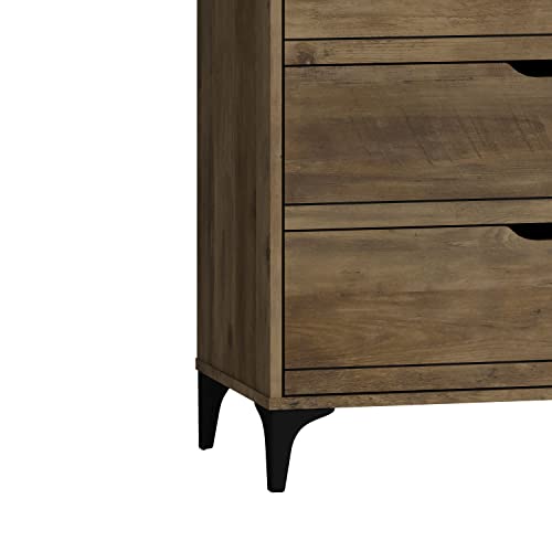Galano Lilay 5 Drawer Dresser - Dressers - Dressers & Chest Of Drawers - Dresser For Bedroom - Dresser Organizer - Tall Dresser - Wood Dresser - Knotty Oak #TOP4