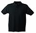 Produktbild James & Nicholson Jungen Classic Polo Junior Poloshirt, Schwarz (schwarz Black), XX-Large (Herstellergröße: XXL (158/164))