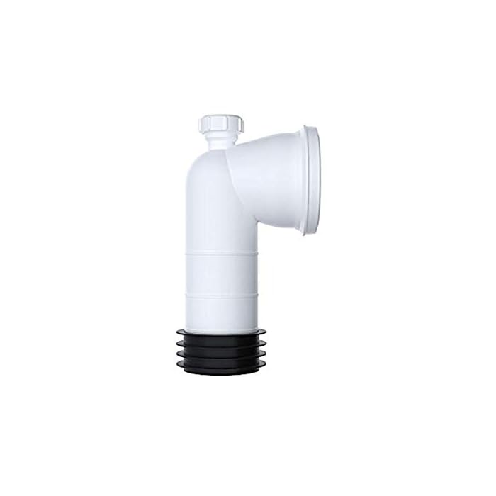 Buy Toilet Bent PAN Connector Soil PVC WC (32mm) Spigot Socket for