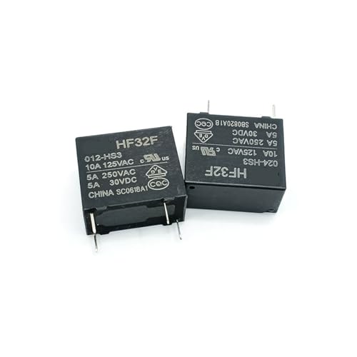 Relais 4 broches HF32F 10A commutation stable pour circuit imprimé - 3