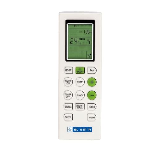 AC Remote Compatible for Blue Star Split/Window AC Remote 1.5 Ton 1 Ton 2 Ton
