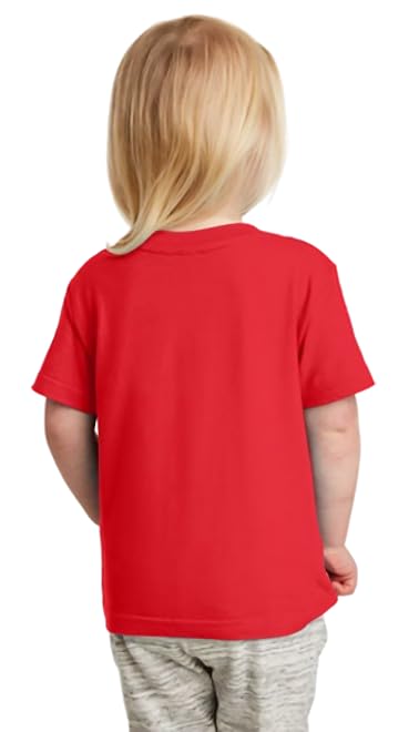 Image of Kids Premium Pure Cotton biowash t-Shirt | Super Soft Anti-Pilling & Breathable Kids Wear Round Neck Half Sleeves Multi-Color Soft Summer Tees for Girls Pack of 1