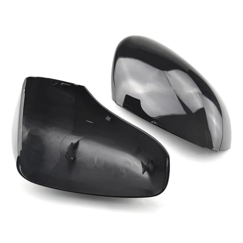 Coque rétroviseur Clio 4 noir brillant effet miroir chic - 3