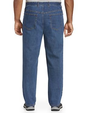 Harbor Bay by DXL Men's Big and Tall Continuous Comfort Stretch Jeans