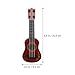 Toddmomy Toddler Ukulele Toy 2 Pack 4-String Kids Guitar Musical Instrument Educational Toy for 2 Year Old Preschoolers Beginners