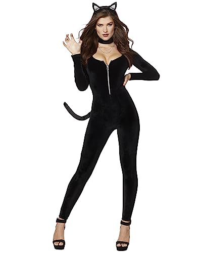Costume félin féroce pour adulte tenue de chat déguisement animal pour fête