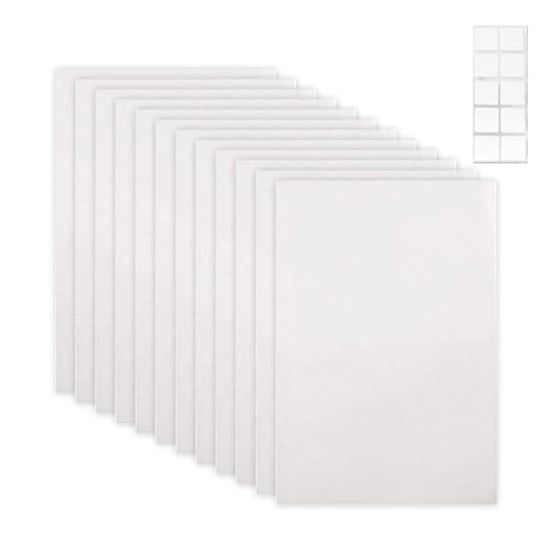 JDNH Paquete de 12 tamices de filtro de aire compatibles con múltiples modelos para personalizar el hogar y uso para puntiagudos