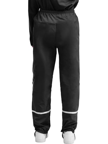 YiZYiF Kids Boys Girls Outdoor Waterproof Rain Pants Lightweight Mud Dirty Waterproof Trousers Rainwear3