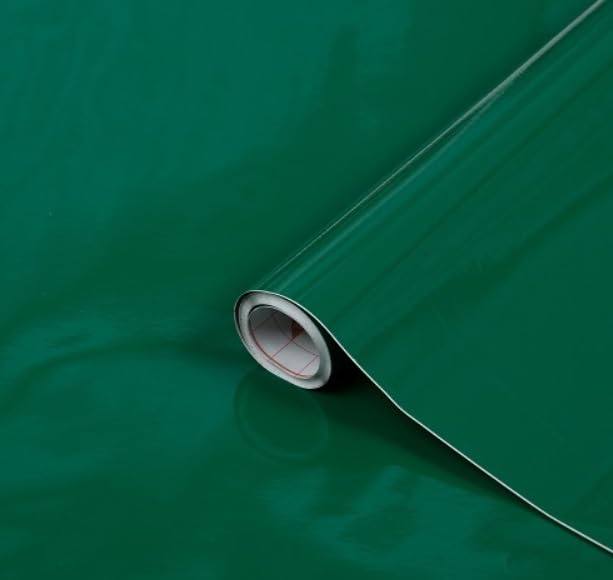 HAPPYMATES Glossy Wallpaper Peel & Stick Vinyl Contact Paper Self Adhesive Wallpaper for Kitchen Cabinets Furniture Countertop Removable Waterproof Wallpaper (24 X 48 Inch, Dark Green Glossy) (B0CV4BLYSV) Amazon Price History, Amazon Price Tracker