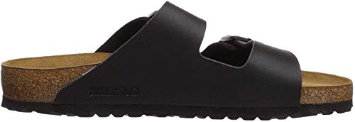 Birkenstock Unisex Arizona Sandals Black Birko-Flor 40 = Women's 9-9.5 Men's 7-7.5 Regular