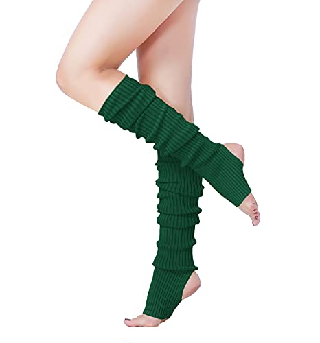 Image of v28 Women's Neon Knit Leg Warmer for 80s Party Dance Sports Yoga