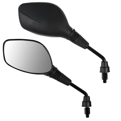 A-Pro Rétroviseur de montage pour cyclomoteur pour moto, scooter, moto, scooter, mobylette,