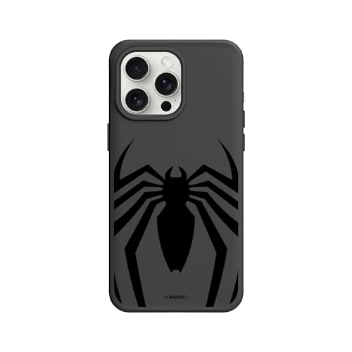 Coque MagSafe iPhone 15 Pro Max RhinoShield SolidX Noir Spider-Man