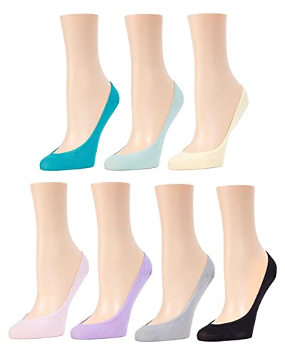 Image of MeMoi No-Show Micro Shoe Liners 7-Pack