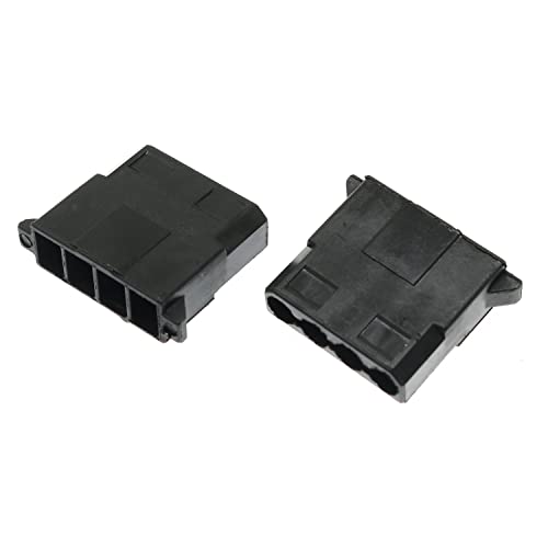 Kit 5 unidades conector Molex 4 pines hembra PC miniatura 3