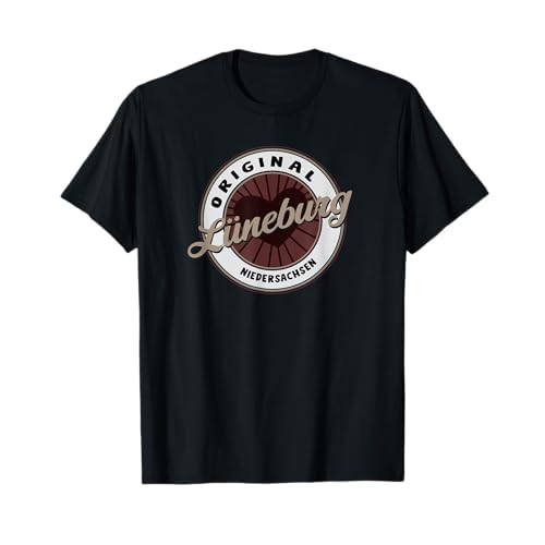 Lüneburg Urlaub Reisen Souvenir Stadt Design T-Shirt