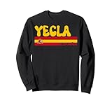 Retro YECLA Ciudad España Vintage Estética Verano Vacaciones Sudadera