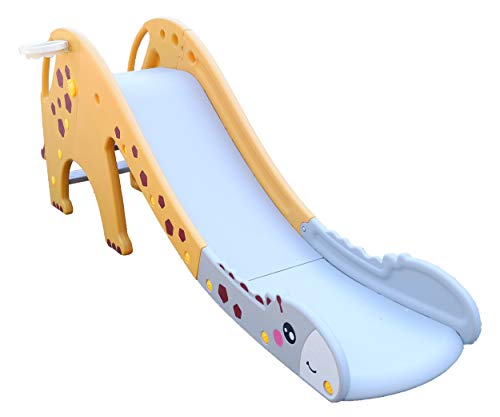 Safe and Fun Toddler Slide, A Cute Kids Slide, Outdoor & Indoor Slide For Toddler Kids | Green & Pink Slides for Kids - Perfect as a Baby Slide, Slide for Toddlers Age 1-3, Indoor Slide for Kids 3-10