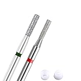 Acycoin2A 2Pcs Safety Cuticle Nail Drill Bits (Model C)