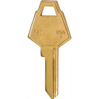 Mailbox XL7 Brass Key Blanks by Ilco - Box of 50 - Amazon.com
