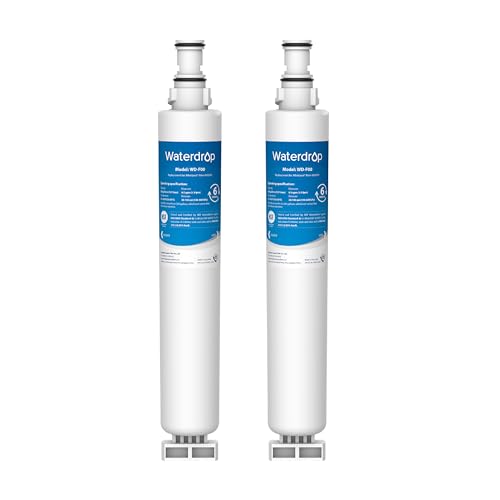 Waterdrop 4396701 Replacement for Whirlpool® EDR6D1, EveryDrop® Filter 6, 4396701, Kenmore 9915, 469915, WF293, RWF2000A, 4396702, LC200V, L200V, WFL200, Refrigerator Water Filter, 2 Pack