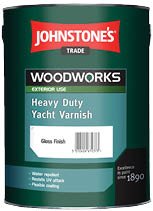 0.75 LTR JOHNSTONE'S WOODWORKS YACHT VARNISH CLEAR