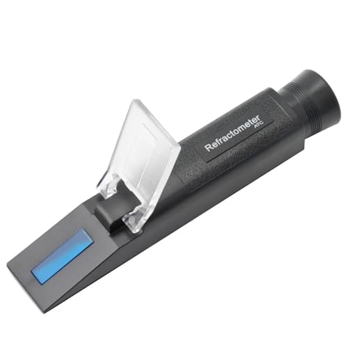 Home Use 4 in 1 Antifreeze Refractometer Engine Fluid Glycol Antifreeze Point Car Battery ATC Handheld Tester