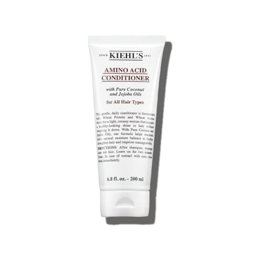 Kiehl's Amino Acid Conditioner, Strengthening and Moisturising Hair Treatment, Suitable for All Hair Types, 200Ml