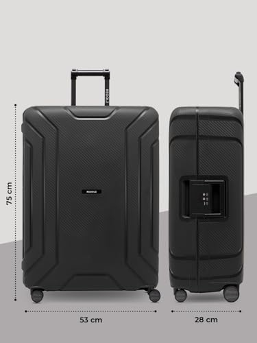 Sangle Valise Tsa Voyage : REDOLZ Valise Rigide Taille L XL | sans Fermeture Éclair | Grand Bag... – Image 5