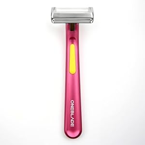 OneBlade Dawn Women’s Single Blade Safety Razor in Lavender, Grey Sage, Pink Flamingo (Pink Flamingo)