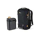 ロープロ(Lowepro) カメラリュック トレッカーライト BP 250 AW GRL ブラック カメラバックパック 17.4L 15インチノートPC収納可 アウトドア グリーンライン サステナブル素材 ミラーレスカメラ LP37460-PWW