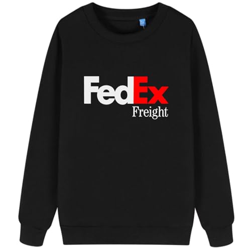 Men's FedEx Express Delivery Sweatshirts (Black XX-Large)