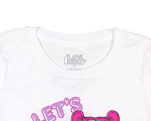 LOL Surprise Girls' Let's Dance Fierce Moves Graphic Print T-Shirt3