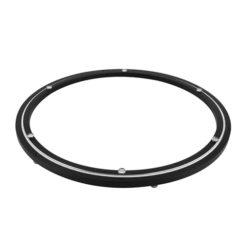 Image of TamBee 20 Inch Lazy Susan Bearing Base, 450 LBS Load Capacity Heavy-Duty Mute Turntable Ring Lazy Susan Hardware for Dining Table, DIY Projects (Black)
