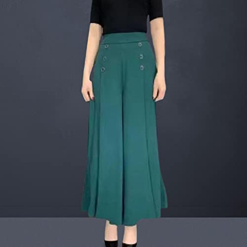 Palazzo Pants for Women with Pockets - Loose Fit Design2