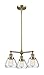Innovations 207-AB-G172-LED 3 Light Vintage Dimmable LED Chandelier, Antique Brass