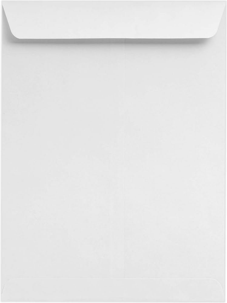 LUXPaper Jumbo Envelopes | 12 1/2" x 18 1/2" | Bright White | 28lb. Text | 50 Qty