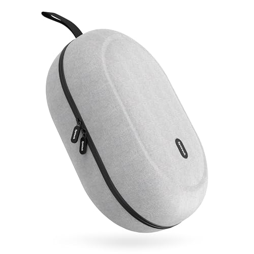 Syntech Grande Custodia Rigida Compatibile Con Meta Quest 3S/Oculus Quest 3/2/Pro/Pico4 Accessori la Cuffie VR Con Cinturino Elite, Controller Touch E Altri Accessori, Grande Capacità Per La Custodia
