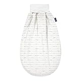  Alvi Schlupf-Mäxchen Light Lullaby  Schlafsack 0-6 Monate  Baby-Schlafsack 100% Baumwolle  Ganzjahresschlafsack waschbar