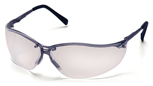 Pyramex V2 Metal Safety Eyewear Clear Lens With Gun Metal Frame