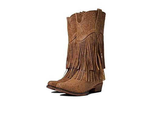 Image of ROPER Womens Rickrack Snip Toe Casual Boots Mid Calf Low Heel 1-2 inch