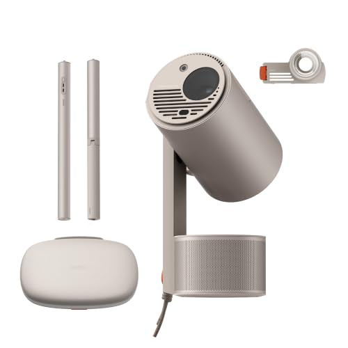 Image of XGIMI MoGo 3 Pro Portable Projector Collection, Optical Filter & Carrying Case & PowerBase Stand, 2.5hrs Battery, Google TV with Licensed Netflix, All-in-One Travel Bundle | Optical Filter & Carrying Case & PowerBase Stand, 2.5hrs Battery, Google TV with Licensed Netflix, All-in-One Travel Bundle