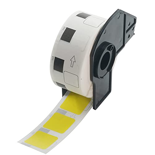 BETCKEY ���M�� DK-1221 �u���U�[ ���M���x�� �v�����^�[ ���[�� �݊� ���x���V�[�� BROTHER 23x23mm 1000�� QL-550 QL-650TD QL-700 QL-800 QL-820NWB QL-1060N�ɑΉ� 1�� 