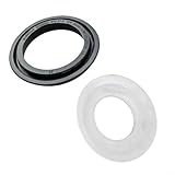 Komplettes Ersatz-Set: Paket enthält 1 x Gummiring und 1 x Silikondichtung, bietet alles, was für eine umfassende Spülkastenreparatur benötigt wird. Diese beiden wesentlichen Komponenten arbeiten zusammen, um die Spülleistung Ihrer Toilette wieder in einen neuwertigen Zustand zu bringen.