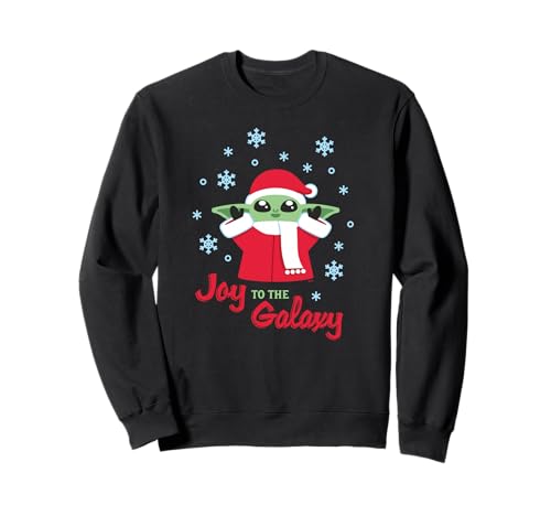 Sweat Star Wars de Noël Grogu parfait pour vos soirées hivernales