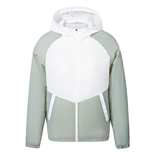 Evite el golpe de calor con chaleco con ventilador Luwecf de nylon transpirable 6